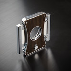 Elite Series II Cigar Cutter // Gun Metal Ebony