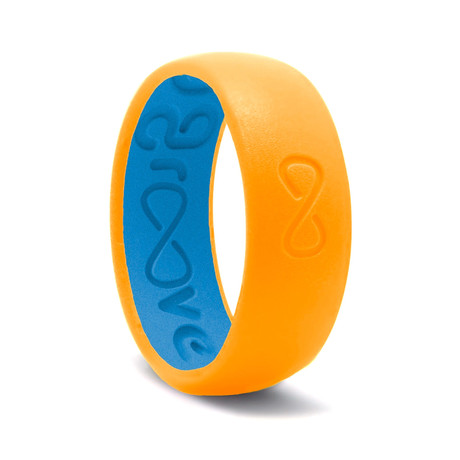 Groove Original Silicone Ring // Blaze (Size 7)