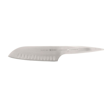 Chroma Type 301 // 7.25" Santoku Knife Hollow Ground