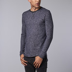 George French Terry Crew // Heather Navy (M)