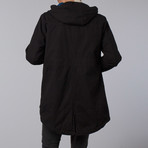 Castro Military Trench Coat // Black (M)