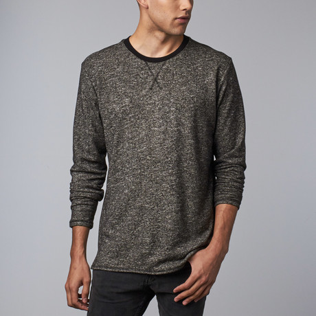 George French Terry Crew // Heather Charcoal (XS)