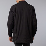 Che Longline Canvas Bomber // Black (XS)