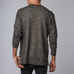 George French Terry Crew // Heather Charcoal (XL)