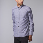 Civil Society // Meyer Brushed Oxford Shirt // Gray (L)