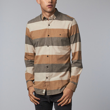 Lenin Light Flannel Shirt // Camel (XS)