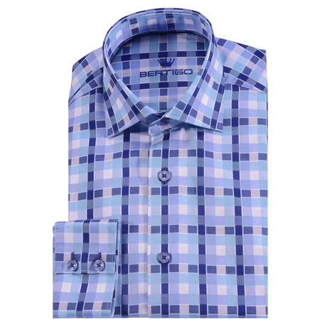 Rico Button-Up Shirt // Blue Multi (S)