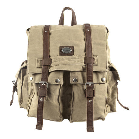Cruz Canvas Backpack