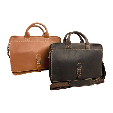 Texas Canyon Briefcase (Tan)