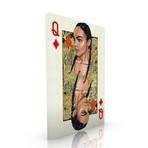 Queen Of Diamonds (20"W x 16"H x 1.5"D)