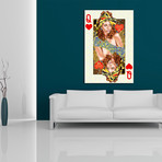 Queen Of Hearts (36"W x 48"H x 1.5"D)