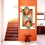 Queen Of Hearts (36"W x 48"H x 1.5"D)