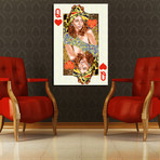 Queen Of Hearts (36"W x 48"H x 1.5"D)