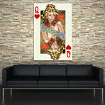 Queen Of Hearts (36"W x 48"H x 1.5"D)