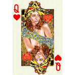 Queen Of Hearts (36"W x 48"H x 1.5"D)