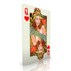 Queen Of Hearts (36"W x 48"H x 1.5"D)