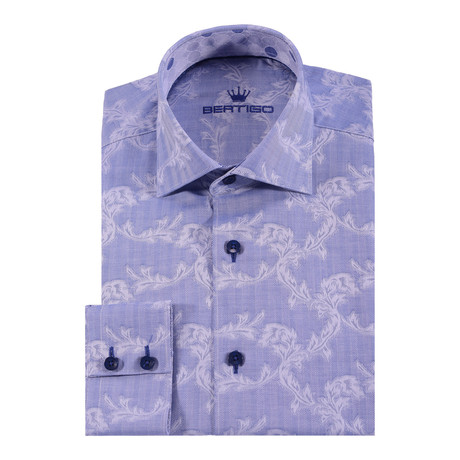 Jupp Button-Up Shirt // Blue (S)