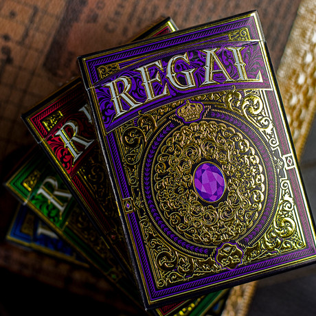 Set of 4 Regal Playing Card Decks Brand New Limited by Gamblers Warehouse 