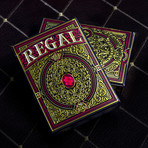 Regal Playing Cards Deck // Limited Edition // Set of 2 (Blue)
