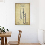 Trombone (26"W x 18"H x 0.75"D)