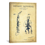 Soprano Sax (18"W x 26"H x 0.75"D)