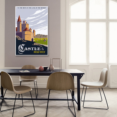 Witche`s Castle Travel (18"W x 26"H x 0.75"D)