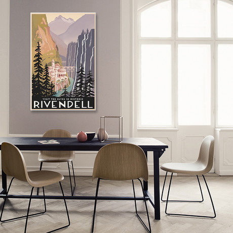 Visit Historic Rivendell (18"W x 26"H x 0.75"D)