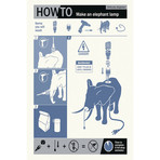 How To Build An Elephant Lamp (18"W x 26"H x 0.75"D)