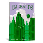 Emerald City Travel (18"W x 26"H x 0.75"D)