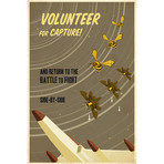 Volunteer for Capture (18"W x 26"H x 0.75"D)