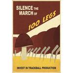 Silence the March (18"W x 26"H x 0.75"D)