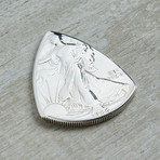 US American Eagle Coin Guitar Pick