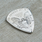 US American Eagle Coin Guitar Pick