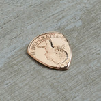 UK Half Penny Coin Guitar Pick