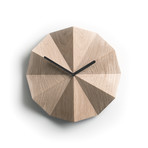 Delta Clock // Oak