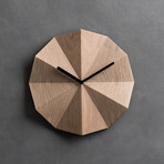 Delta Clock // Oak