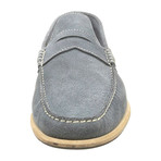 Alexander Trend // Suede Penny Loafer // Grey (Euro: 43)