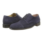 Alexander Trend // Suede Captoe Derby // Blue (Euro: 44)