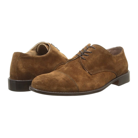 Alexander Trend // Suede Captoe Derby // Burnished (Euro: 40)