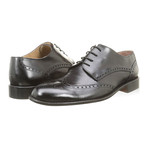 Alexander Trend // Leather Wingtip Derby // Black (Euro: 45)