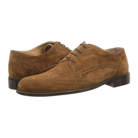 Alexander Trend // Suede Wingtip Derby // Burnished (Euro: 40)