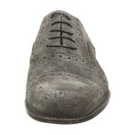 Alexander Trend // Suede Wingtip Oxford // Grey (Euro: 41)