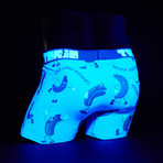 Hot Dog Underwear // Aqua Blue (S/M(27"-29"))