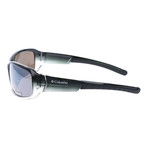 Columbia // Polarized Sport Clear Gradient Wraparound // Black Crystal Fade