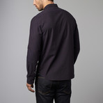 Harlowe Button-Down Shirt // Dark Navy (L)