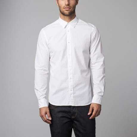 Lennox Button-Up Shirt // White (S)