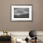 View Over Manzanar, Dust Storm (Pewter Frame)