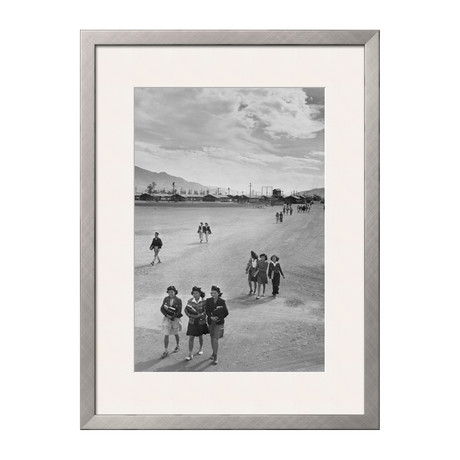 School Children (Pewter Frame)