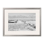 Manzanar From Guard Tower, View West (Pewter Frame)