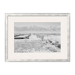 Manzanar From Guard Tower, View West (Pewter Frame)